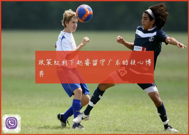 政策红利下赵睿留守广东的核心博弈